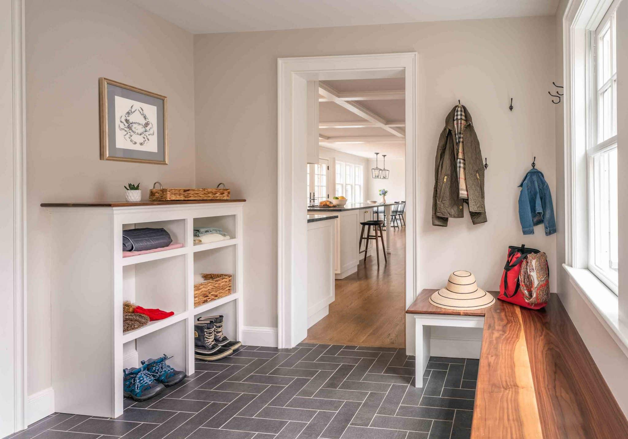 French Flair Winchester MA Mudroom