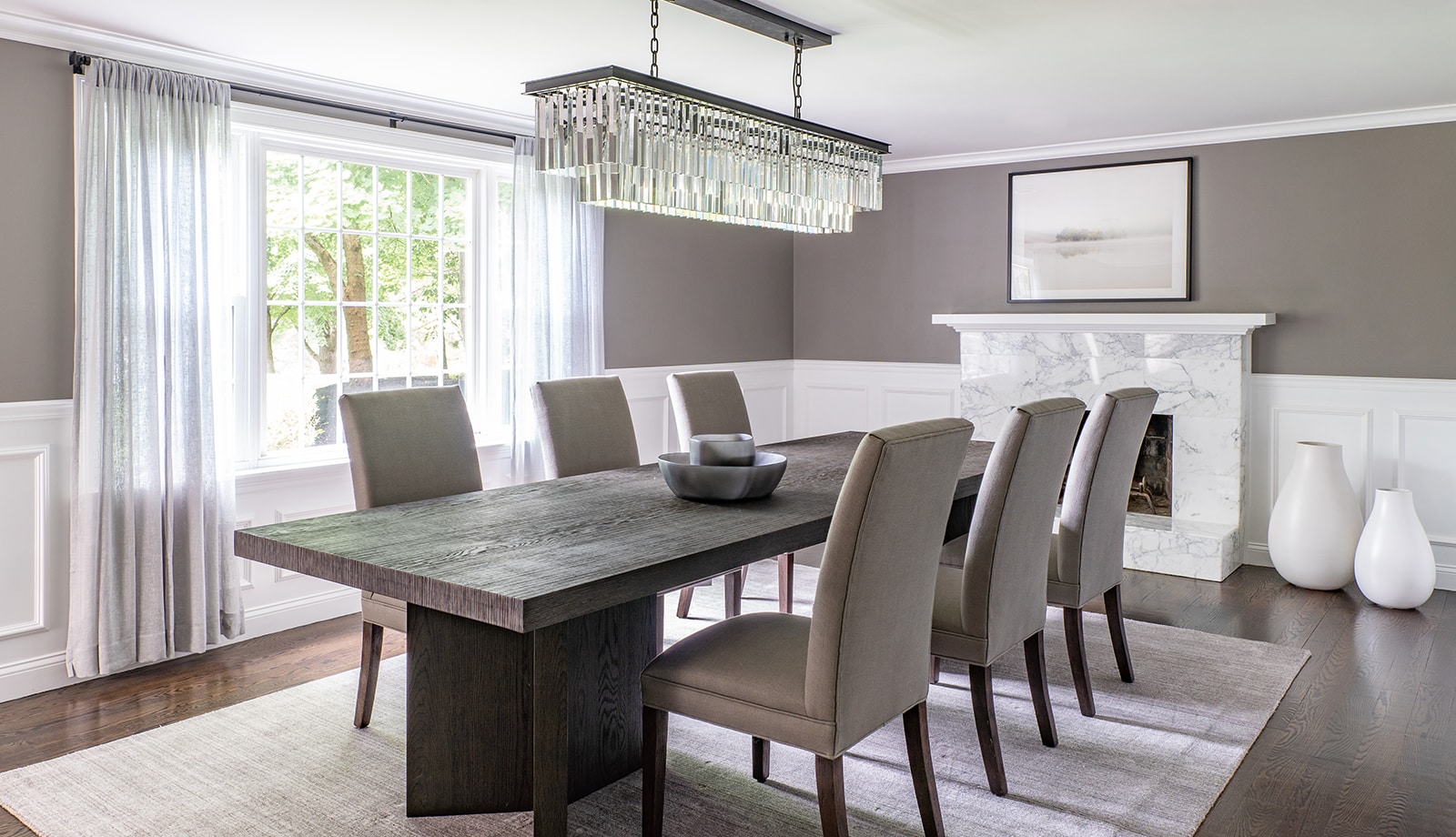 North Shore Tranquility Interiors Middleton MA Dining Room featured