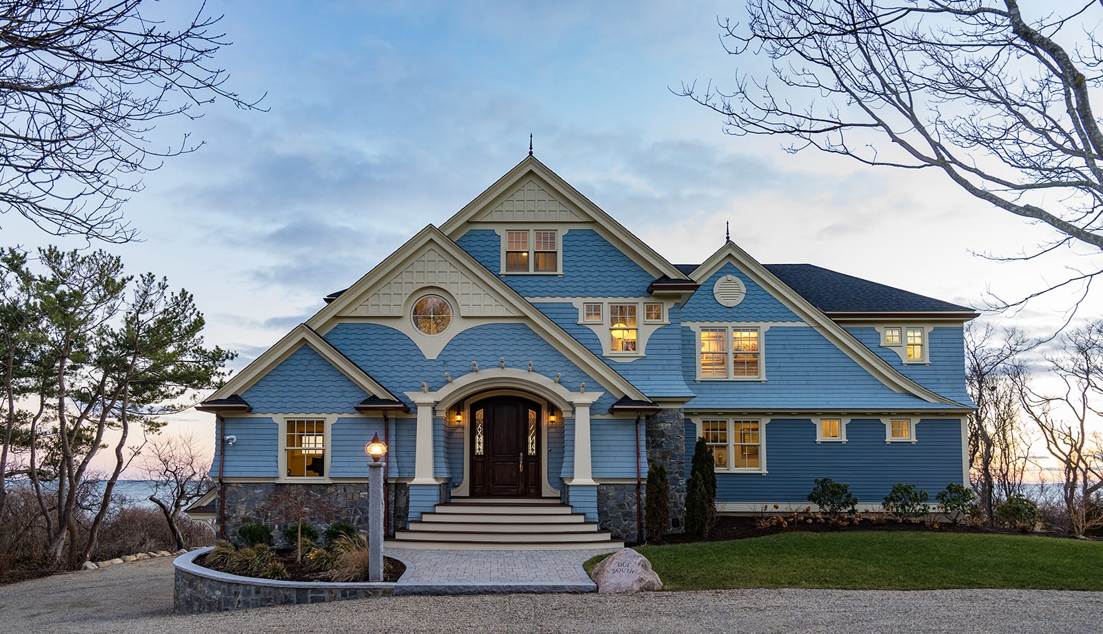 Oceanfront Shingle Style Gloucester MA Exterior